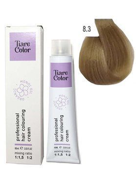 8.3 Крем-фарба для волосся TIARE Hair COLOR Colouring Cream 60 мл фото