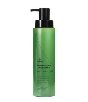 Кондиционер для волос кератиновое восстановление Bogenia Keratin Professional Hair Conditioner 400 мл фото