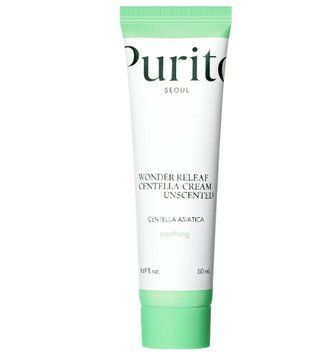 Крем восстановительный с центелой без масел Purito Seoul Wonder Releaf Centella Cream Unscented 50 мл фото