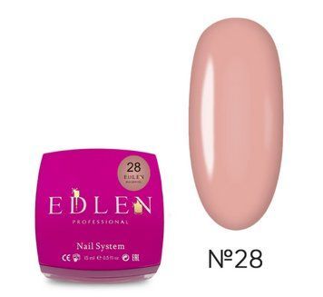 Гель моделюючий Edlen Builder Gel №28 Office 15 мл фото
