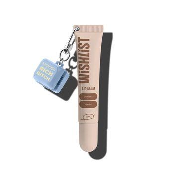 Бальзам-блиск для губ Blessed Honey WishList Lip Gloss Balm 10 мл + Брелок кнопка"Mood: Rich Bitch" фото