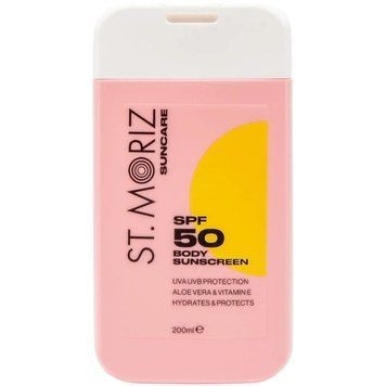 Сонцезахисний лосьйон для тіла St Moriz Suncare SPF50 Body Sunscreen 200 мл фото