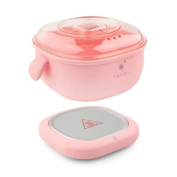 Воскоплав Баночный Силиконовый 100W Pink Silicone Edition 400 мл фото