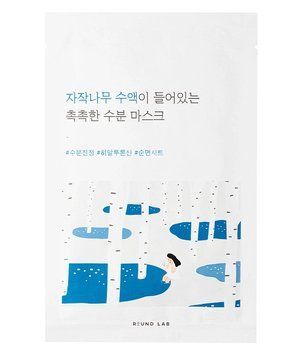 Маска зволожуюча з березовим соком Round Lab Birch Juice Moisturizing Mask Sheet 25 мл фото