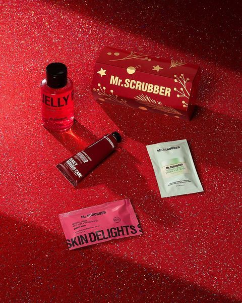 Подарочный набор Mr.Scrubber Secret Santa Red фото