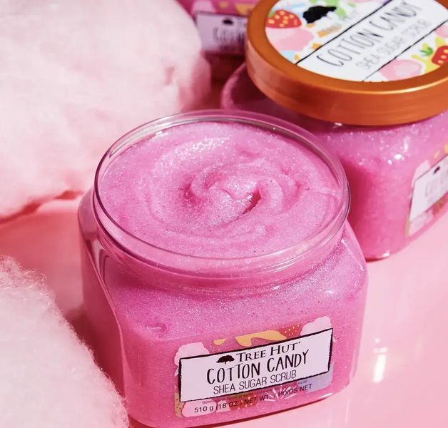 Скраб для тела Tree Hut Cotton Candy Sugar Scrub 510 г фото