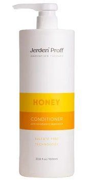 Кондиционер безсульфатный для слабого с маточным молочком Jerden Proff Honey 1000 мл фото