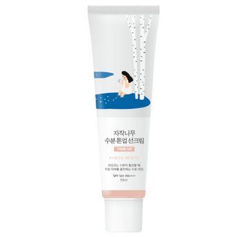 Сонцезахисний тонуючий крем Round Lab Birch Juice Moisturizing Tone Up Sunscreen SPF50 PA++++ 50 мл фото