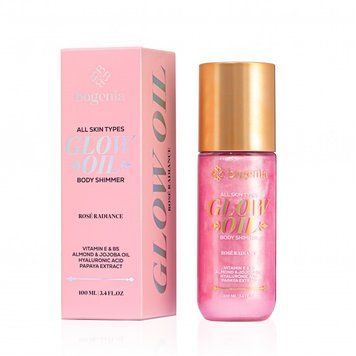 Олія-шимер для тіла Bogenia Glow Oil Body Shimmer №7 Rose Radiance 100 мл фото