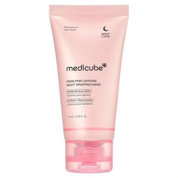 Маска-плівка нічна для обличчя з полінуклеотидами і кофеїном Medicube PDRN Caffeine Night Mask 75 мл фото