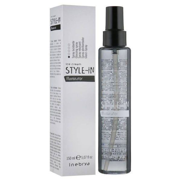 Спрей для захисту та блиску волосся Inebrya Illuminator Spray 150 мл фото