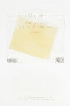 Маска тканевая для лица с аминокислотами JMsolution Water Luminous S.O.S Ringer Amino Mask Black фото