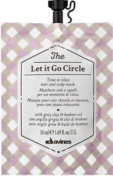 Маска для восстановления водного баланса волос Davines The Let It Go Circle Mask 50 мл фото
