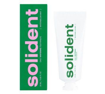 Зубная паста ежедневная отбеливающая Арбуз Мята Solident Watermelon Mint 25 мл фото