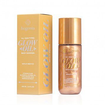 Олія-шимер для тіла Bogenia Glow Oil Body Shimmer №6 Sunlit Bronze 100 мл фото