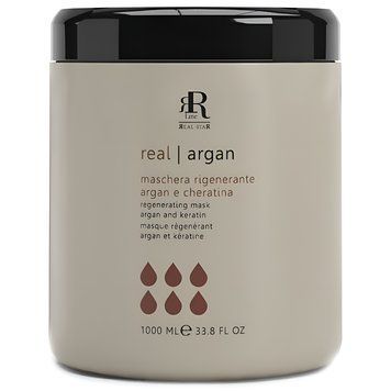 Маска для волос регенерирующая с аргановым маслом и кератином RR Line Argan Star 1000 мл фото