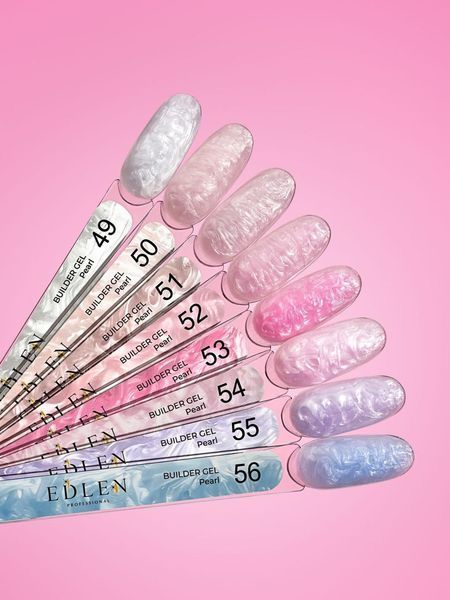 Гель моделирующий Edlen Builder Gel №50 Pearl 15 мл фото
