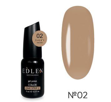 Однофазний гель-лак Edlen One step gel polish №02 9 мл фото