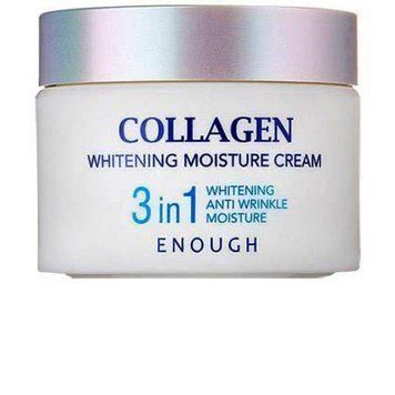 Крем висвітлюючий для обличчя 3 в 1 з колагеном Enough Collagen Whitening Moisture Cream 50 мл фото