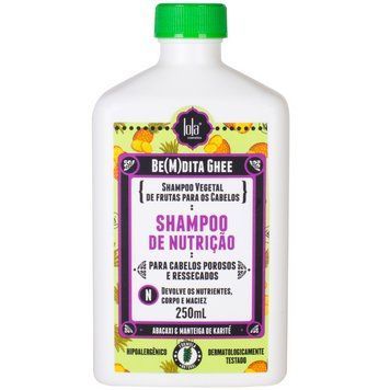 Шампунь для розгладження волосся Lola from Rio Be(M)Dita Ghee Nutricao Abacaxi E Manteiga 250 мл фото
