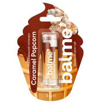 Бальзам для губ Balme Caramel Popcorn 5 г фото