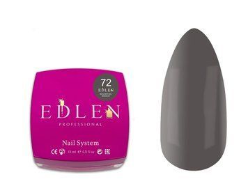 Гель моделюючий Edlen Builder Gel №72 Rain in Lviv 15 мл фото