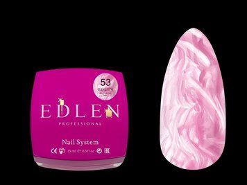 Гель моделюючий Edlen Builder Gel №53 Pearl 15 мл фото