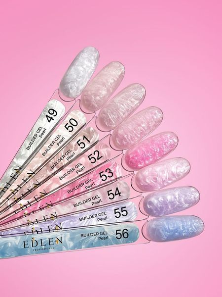 Гель моделюючий Edlen Builder Gel №53 Pearl 15 мл фото