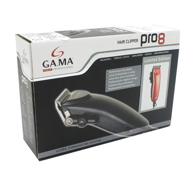 Машинка для стрижки Gama Pro 8 Red красная фото