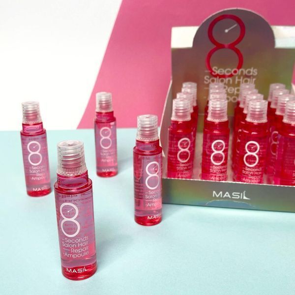 Маска-філер для відновлення волосся Masil 8 Seconds Salon Hair Repair 1 шт 15 мл фото