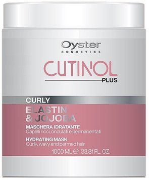 Маска с эластином и маслом жожоба для вьющихся волос Oyster Cutinol Plus Curly Mask 1000 мл фото