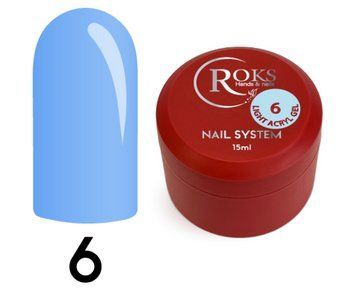 Рідкий гель Roks Light Acrygel №6 15 мл фото