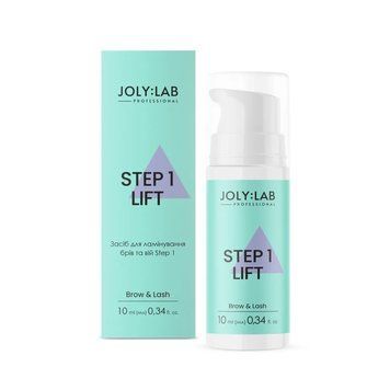 Средство для ламинирования бровей и ресниц Joly:Lab Step 1 10 мл фото