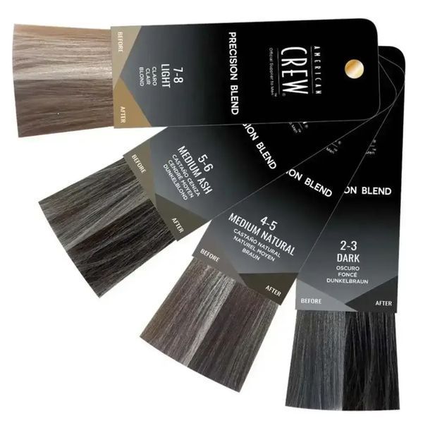 Камуфляж для маскування сивини рівень 4-5 American Crew Precision Blend Medium 40 мл фото Камуфляж для маскування сивини рівень 4-5 American Crew Precision Blend Medium 40 мл фото