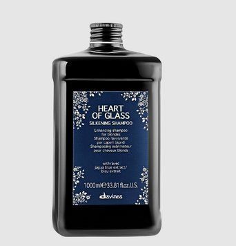 Шампунь для шелковистости и поддержки блонда Davines Heart of Glass Intense Shampoo 1000 мл фото