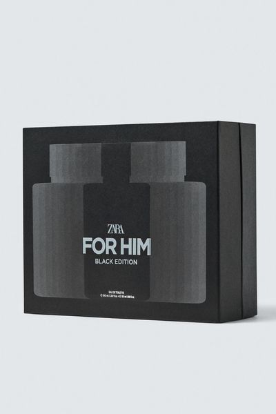 Набор парфюмерной воды для мужчин Zara For Him Black Edition 100 мл + 50 мл фото