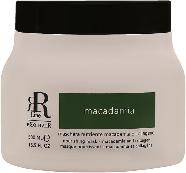 Маска для волос с маслом макадамии и коллагеном RR Line Macadamia Star 500 мл фото