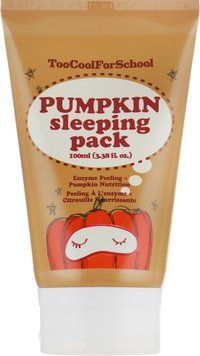 Нічна маска з екстрактом гарбуза Too Cool For School Pumpkin Sleeping Pack 100 мл фото