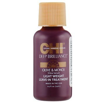 Несмывающаяся сыворотка-шелк для волос CHI Brilliance Shine Serum Light Weight Leave-In Treatment 15 мл фото