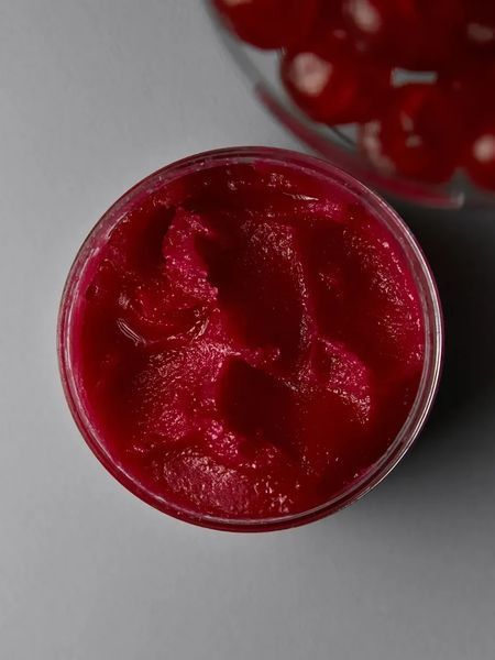 Скраб-кофітюр парфумований для тіла з маслом вишневих кісточок Dott Smoky Cherry Body Scrub 450 г фото