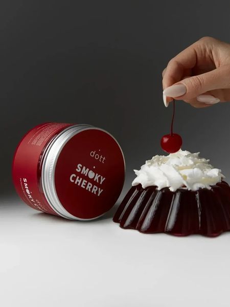 Скраб-кофітюр парфумований для тіла з маслом вишневих кісточок Dott Smoky Cherry Body Scrub 450 г фото