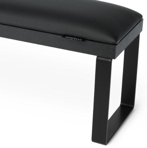 Подставка для маникюра на на сменных металлических ножках Spenvi Loft Total Black фото