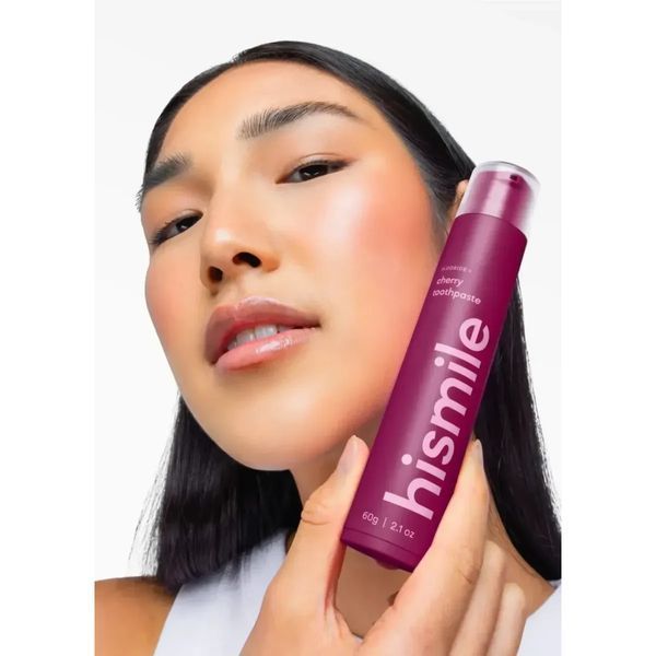 Зубна паста зі смаком вишні hismile Cherry Toothpaste 60 г фото