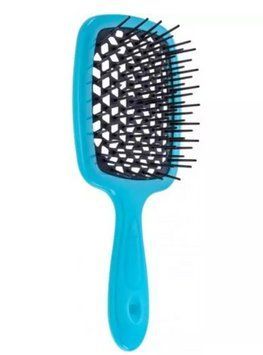 Щетка для волос Superbrush Janeke бирюза черная серединка фото