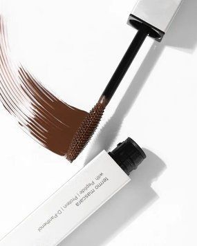 Термотушь для ресниц с пептидами коричневая Unico Thermo Mascara Brown 10 г фото