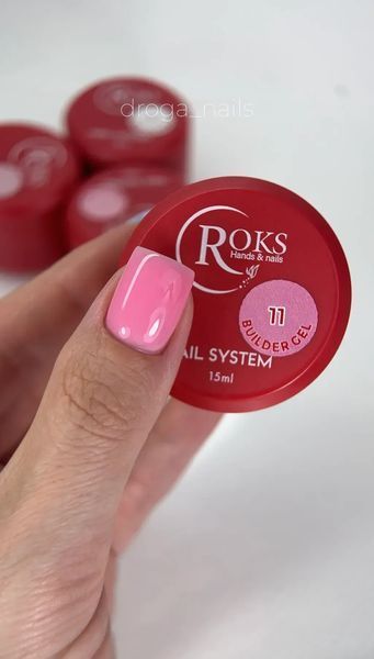 Гель для наращивания No11 ROKS 30 мл фото