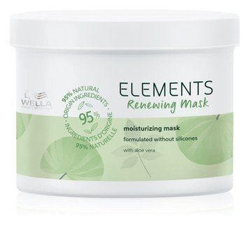 Маска відновлююча для блиску і шовковистості Wella Professionals Elements Renewing Mask 150 мл фото