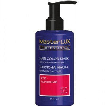Маска тонуюча для волосся Master LUX professional Червоний 200 мл фото