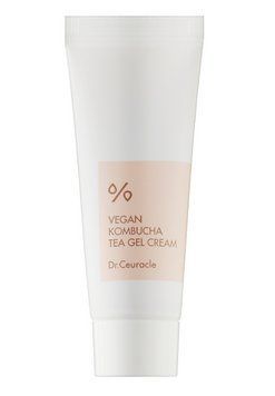 Крем-гель веганський з екстрактом комбучі Dr.Ceuracle Vegan Kombucha Tea Gel Cream 15 мл фото