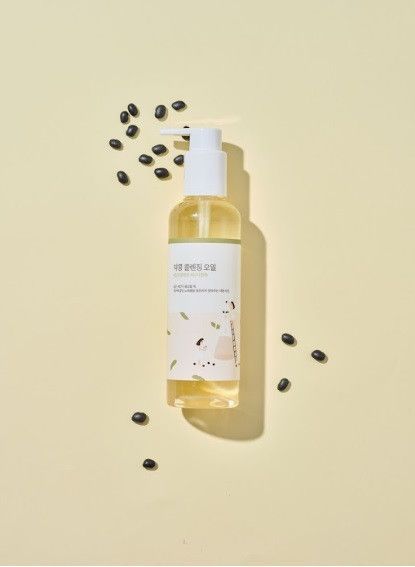 Гидрофильное масло с экстрактом черных соевых бобов Round Lab Soybean Cleansnig Oil 200 мл фото